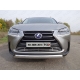 Накладка решётки радиатора 16 мм ТСС для Lexus NX-300h 2014-2017