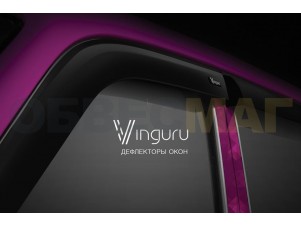 Дефлекторы окон Vinguru 4 штуки на седан для Volkswagen Passat № AFV53897